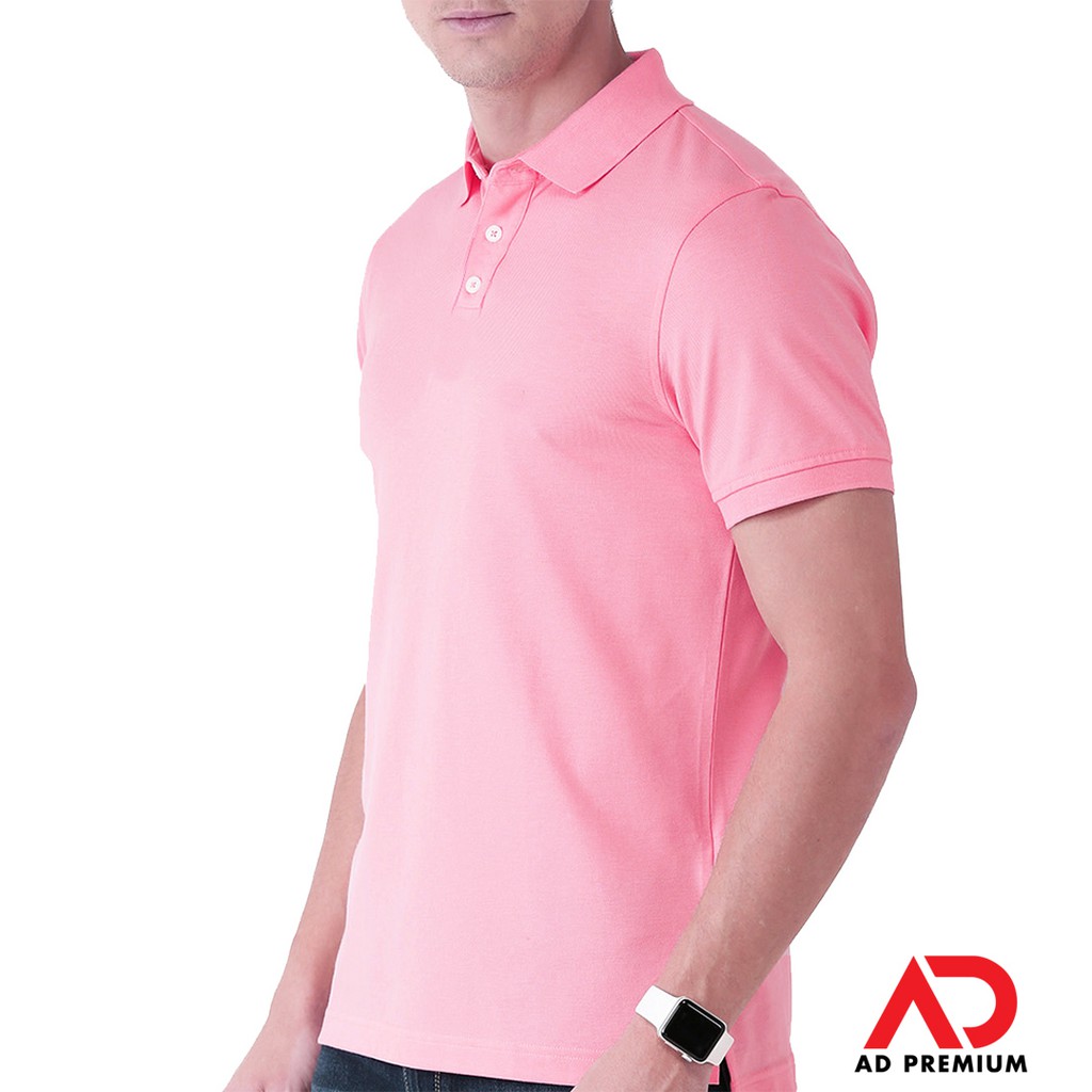 Pink polo t top shirt