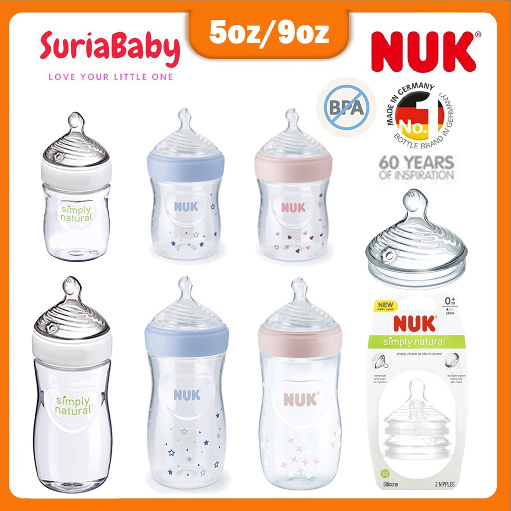 Nuk simply natural 9 hot sale oz