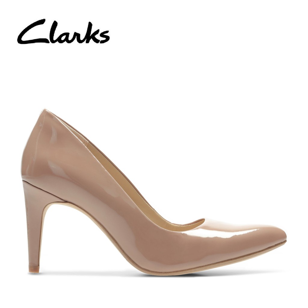 Clarks deals nude heels