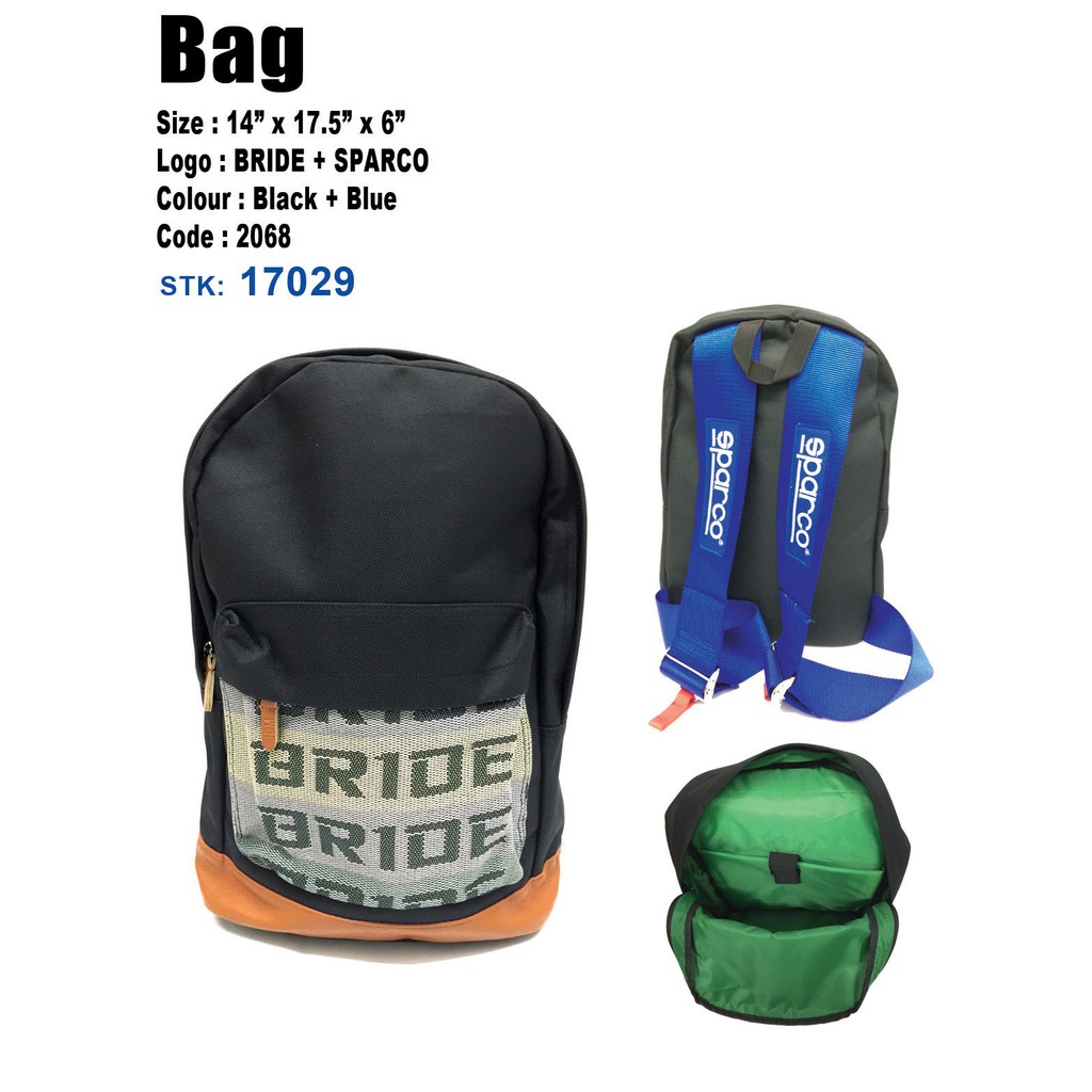 Bride sparco outlet backpack