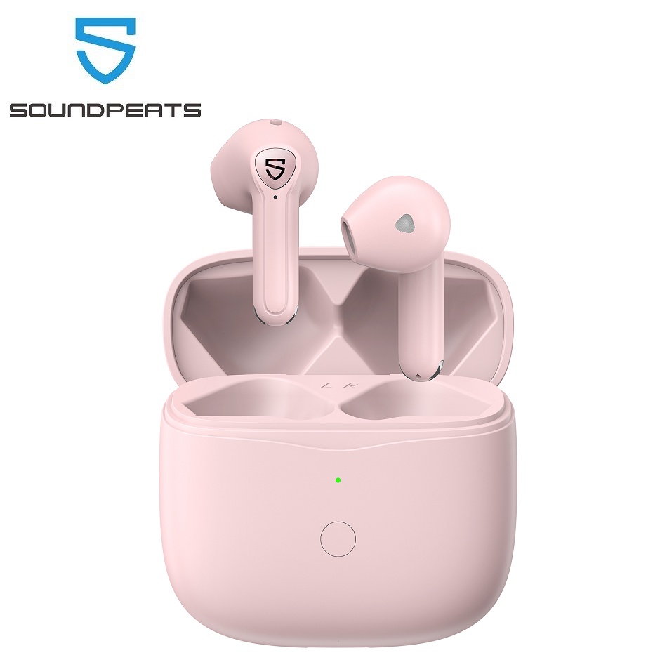 SoundPEATS Air3 Pink Bluetooth Earbuds With QCC3040 AptX-Adaptive