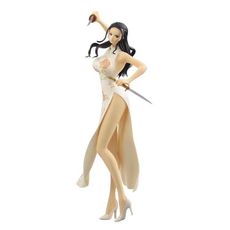 Original Banpresto Japanese One Piece Glitter ＆ Glamours 25cm Nico Robin  Collectible Action Model Toys For Young Children