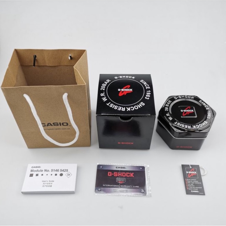 CASIO G SHOCK TIN SET BOX CARD MANUAL TAG Shopee Malaysia