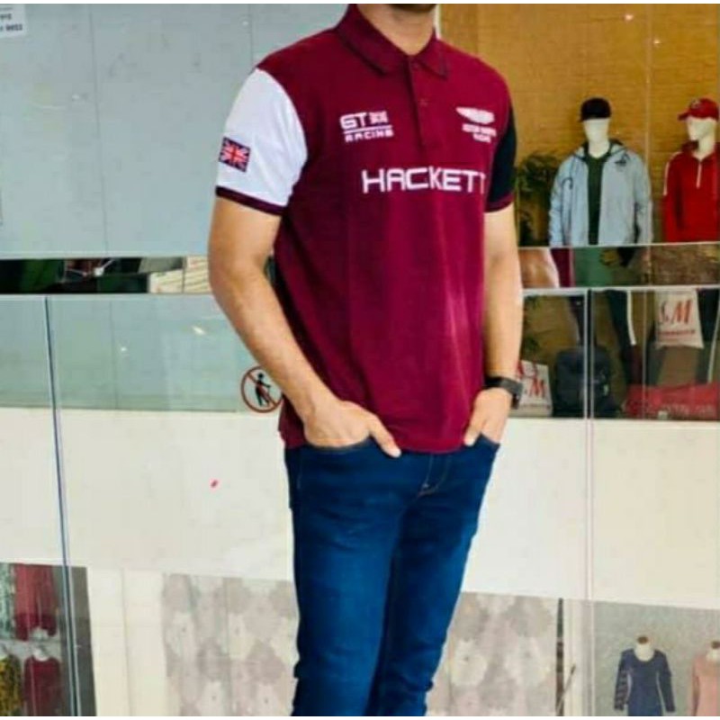 24jam Hackett Aston Martin GT Polo T-Shirt Casual Wear [Ready Stock] | Shopee Malaysia