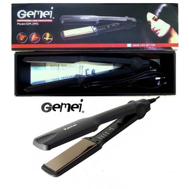 Gemei professional hair outlet straightener