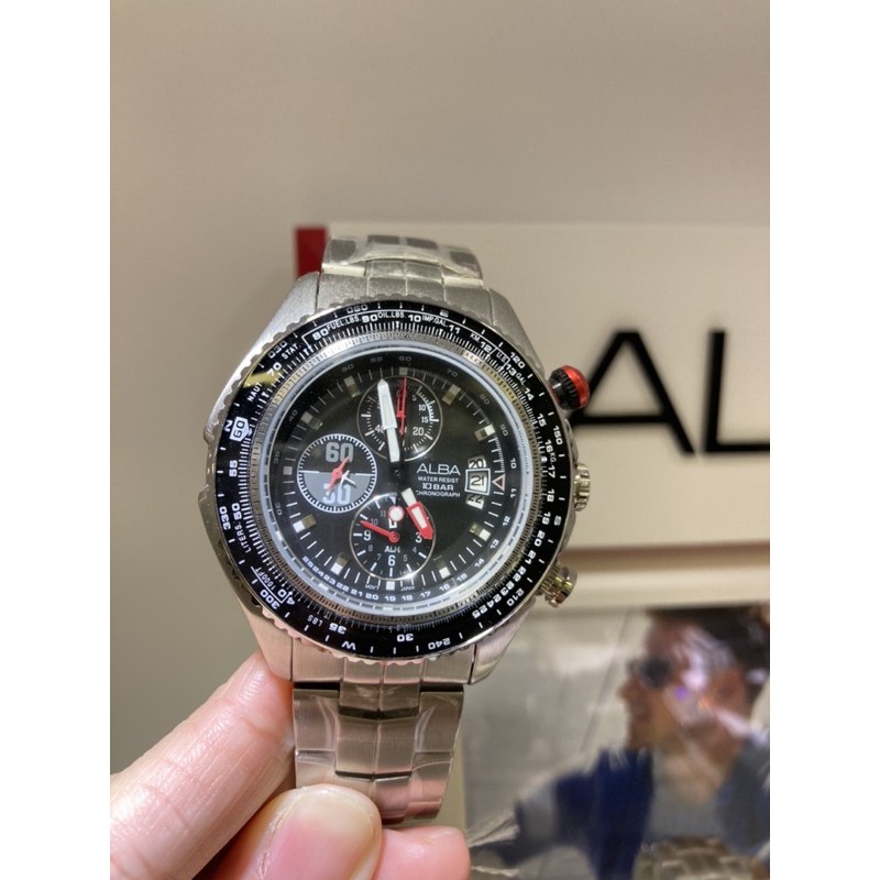 Alba discount watch chronograph