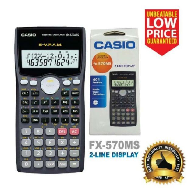 Scientific 2024 calculator 570