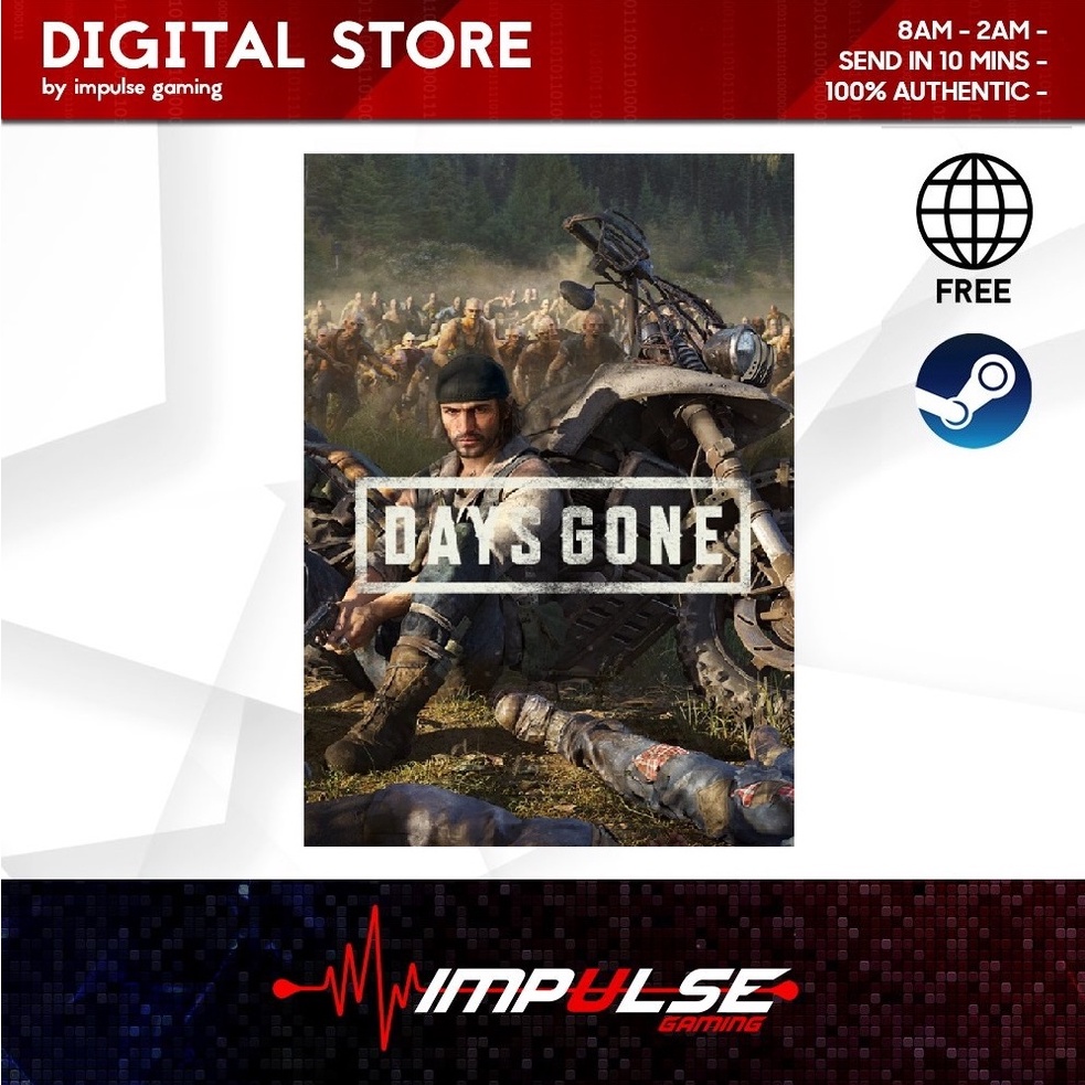 Days gone deals digital code