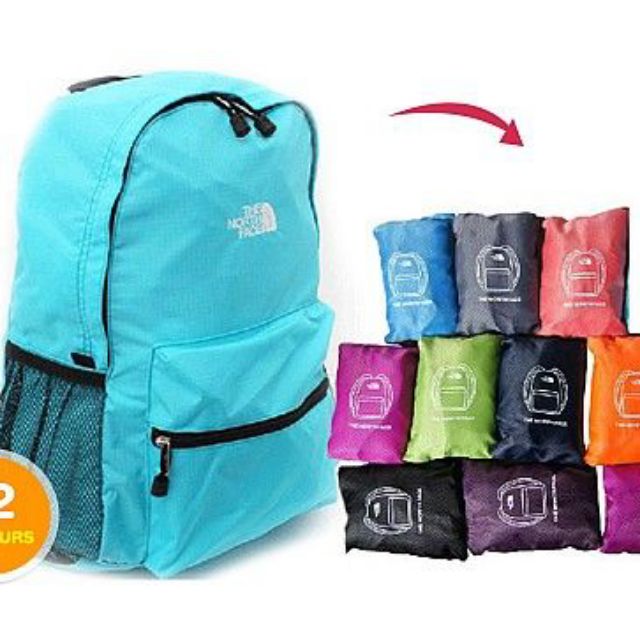 North face 2025 foldable bag