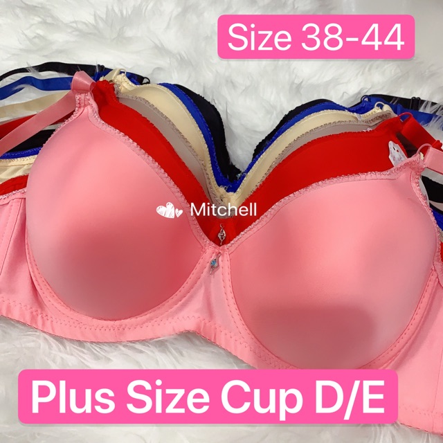 Padded bra for D & E cups