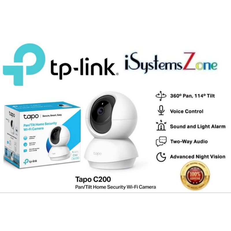 Tapo C200 Pan/Tilt Home Security Wi-Fi Camera
