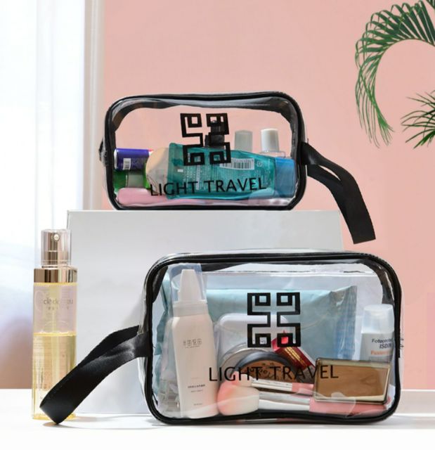 Cosmetic deals bag transparent