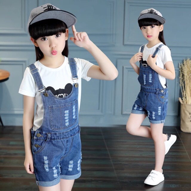 Jean jumpsuit cheap for kids