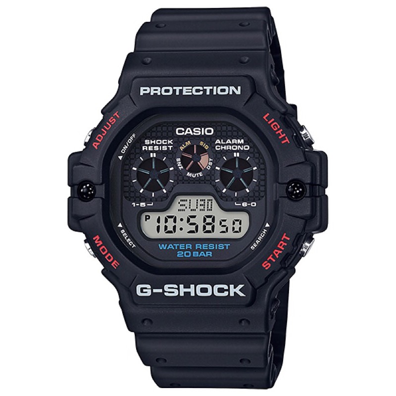 Casio G shock DW 5900 1DR TAPAK KUCING BASIC 100 Original