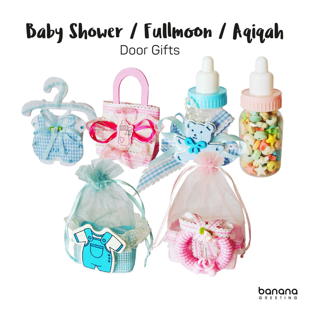 Baby shower store door prize ideas