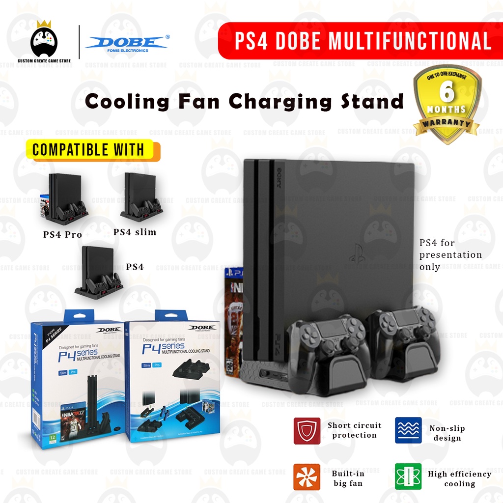 Dobe ps4 deals cooling fan