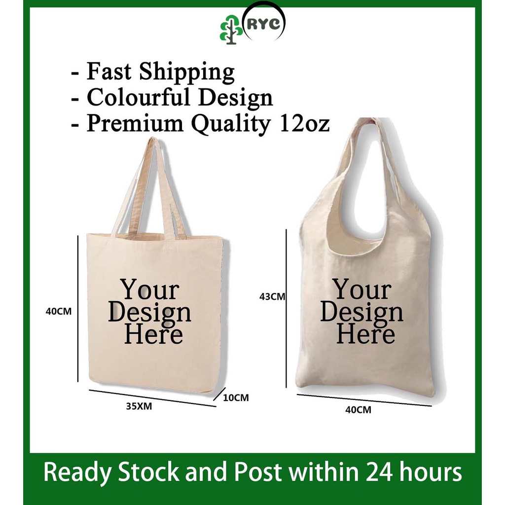 Tote bag store custom malaysia