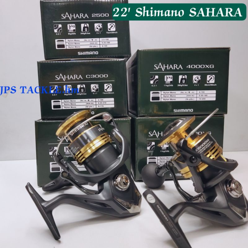 22'Shimano Sahara FJ reel mesin pancing shimano Sahara 2022