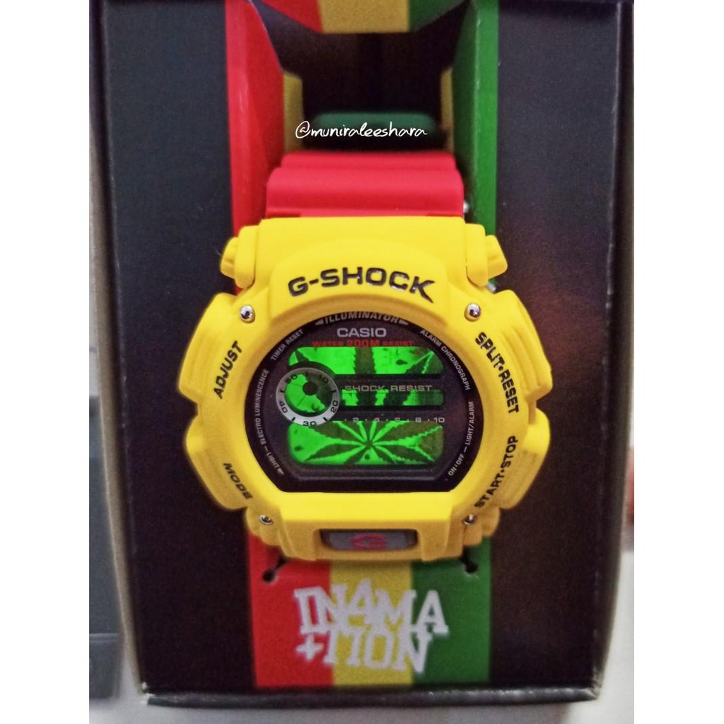 G shock best sale rasta original price