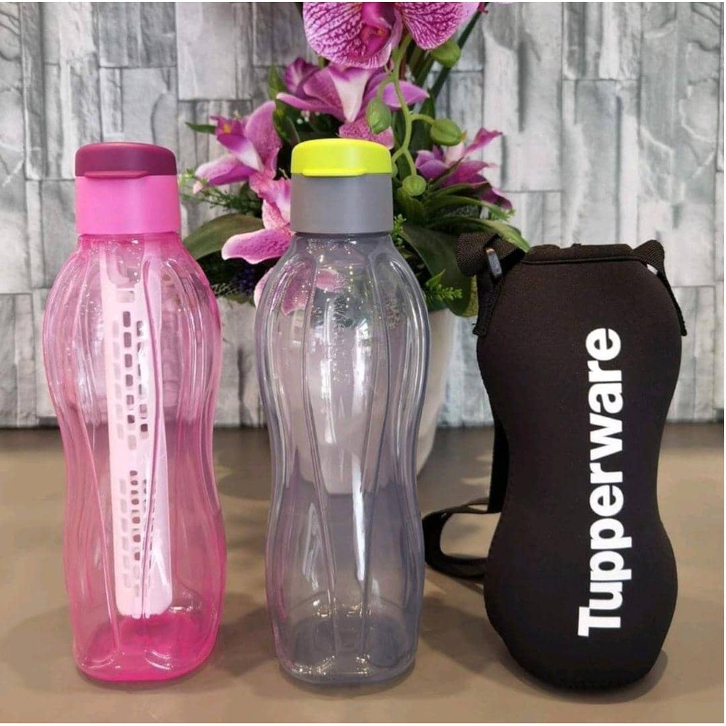 TUPPERWARE ECO WATER DRINK BOTTLE 500ml FUSCHIA PINK