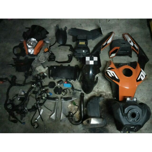 Ktm rc 200 spare hot sale parts