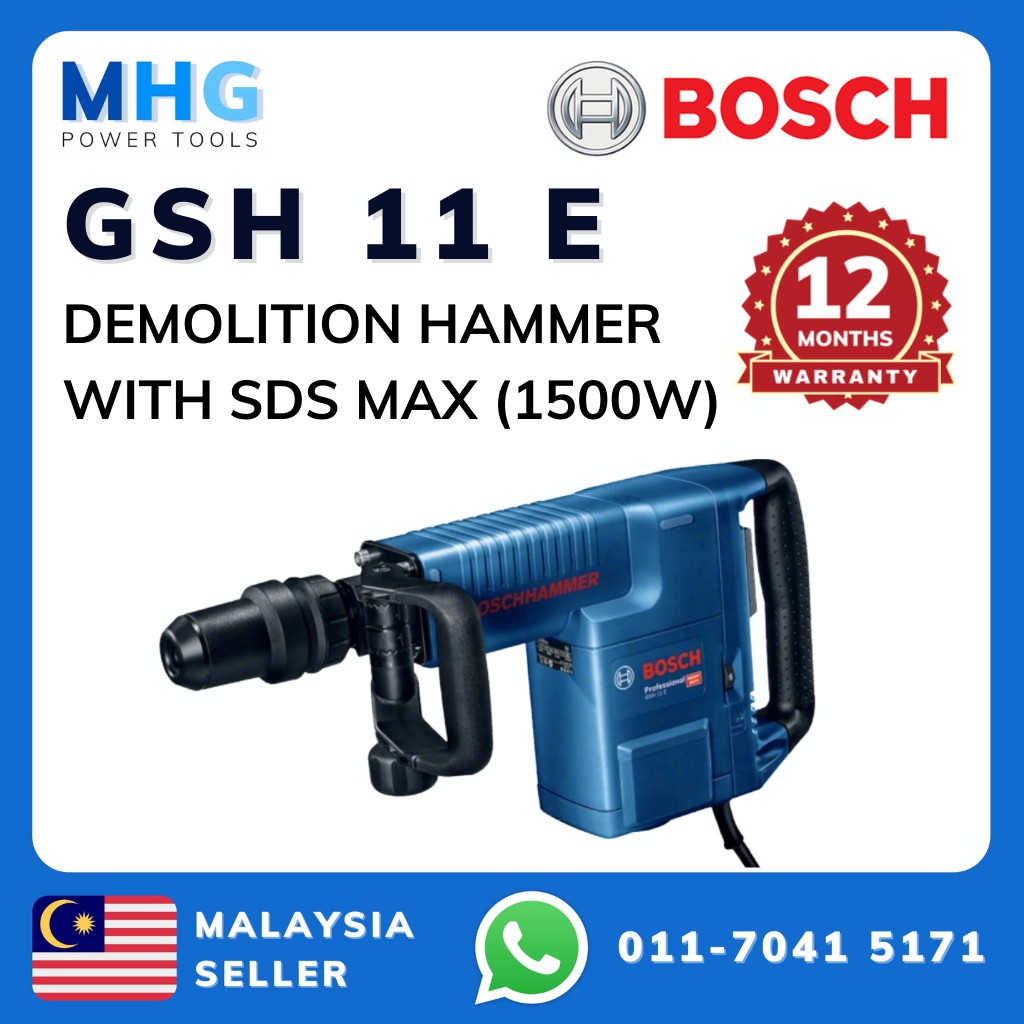 Gsh11e bosch deals demolition hammer