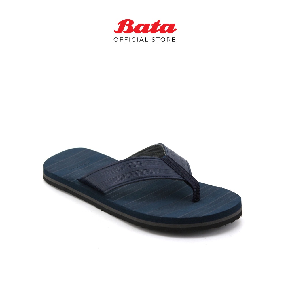 Bata deals blue slippers