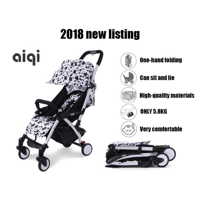 One hand shop fold stroller 2018