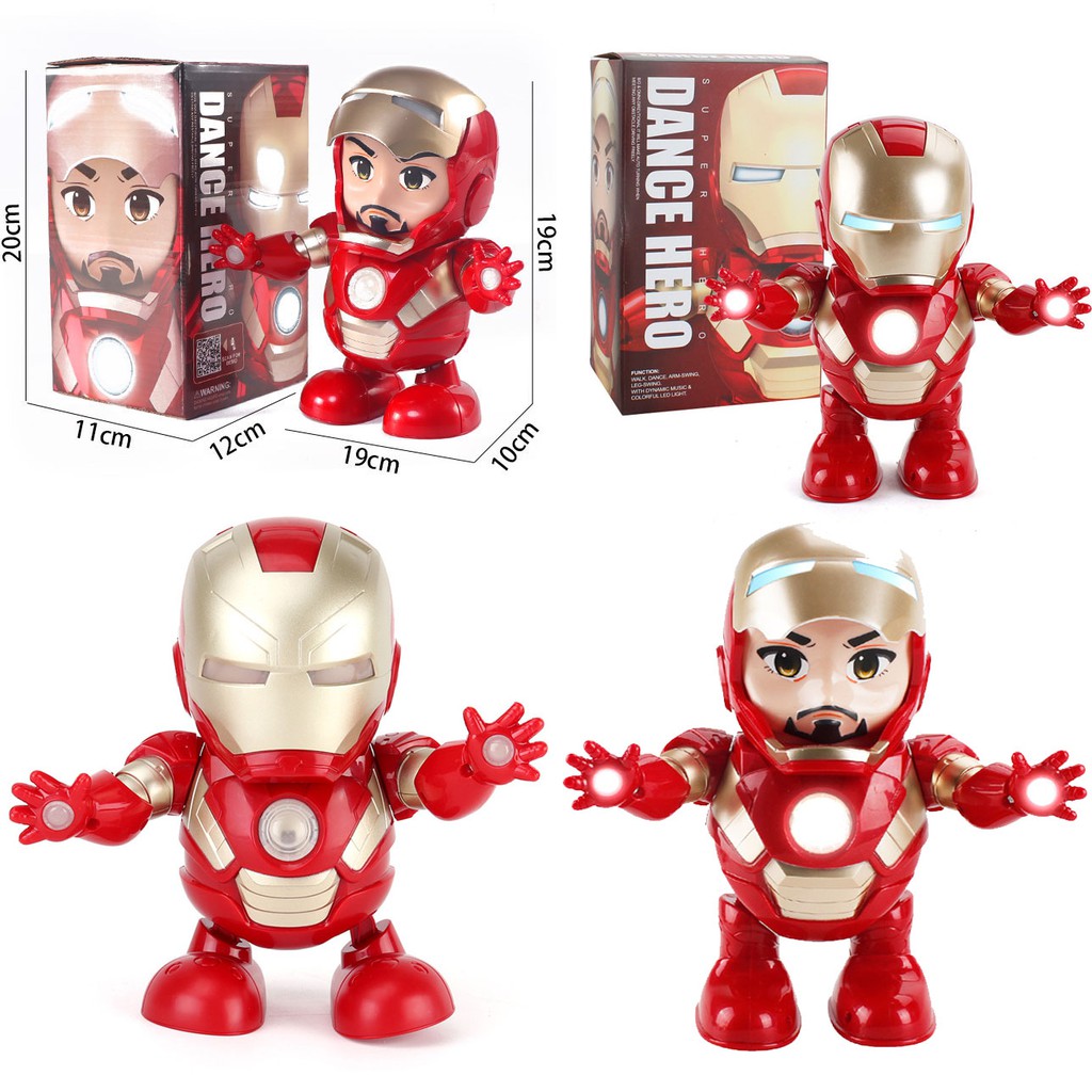 Iron man store music hero toy