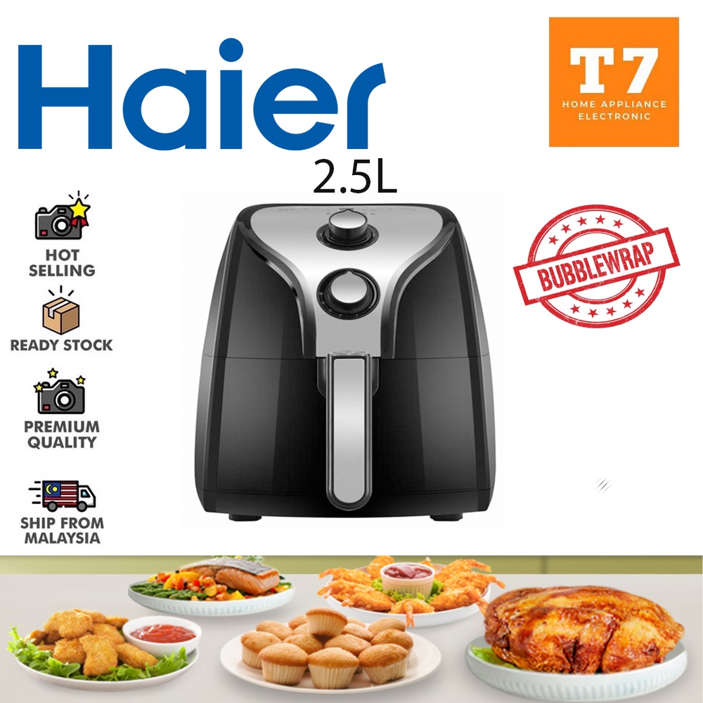 HAIER 100 Original 2.5L Analog Air Fryer HA AF25 1 Year