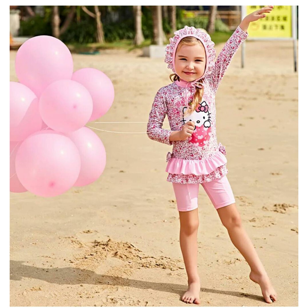 Hello kitty sale swimsuit for toddlers