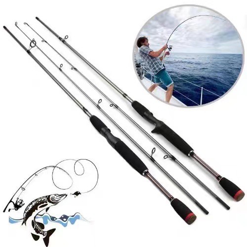 SHIMANO Majestic Rods 6' 7' 8 Feet Kaki 1.8M / 2.1M / 2.4M Casting Rod & Spinning  Rod