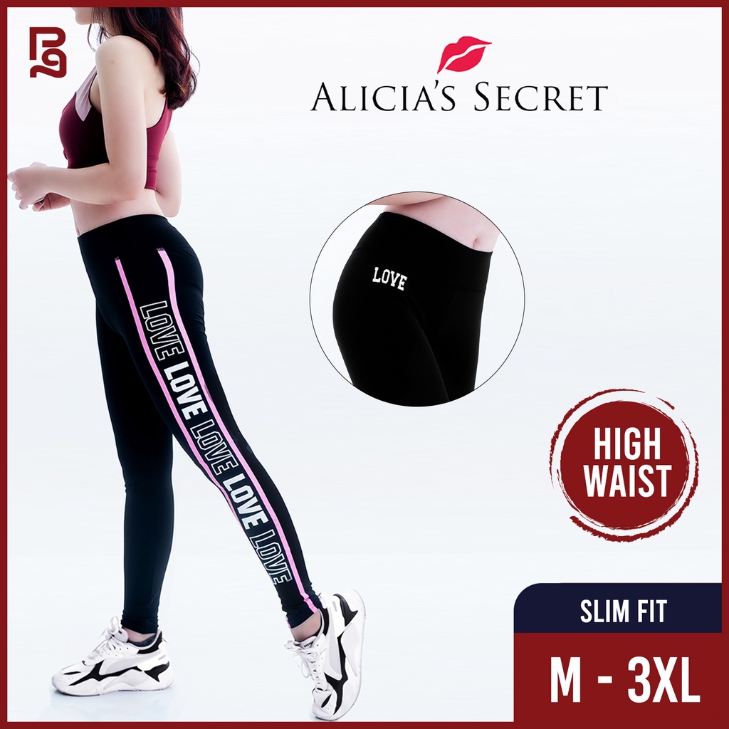 SLM Women's Active Workout Pants-Medium-Pink 