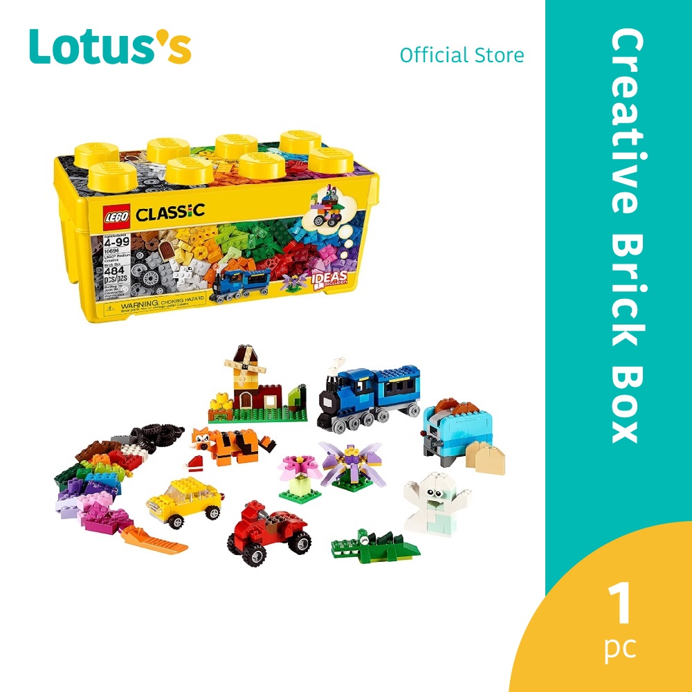 Lego 10696 classic medium creative brick box discount stores