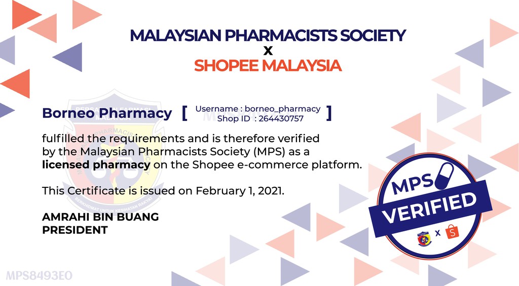 Borneo Pharmacy, Online Shop