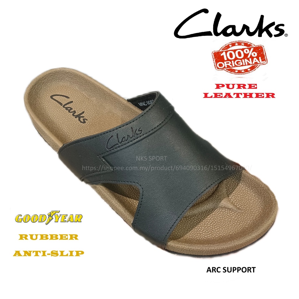 Clark leather best sale sandals