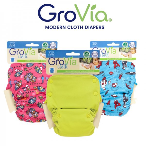 Grovia store hybrid diapers