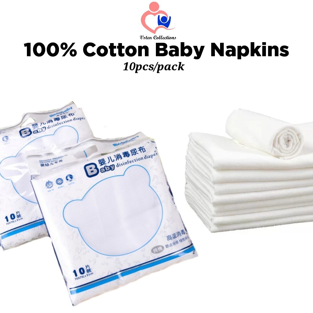 Baby 2024 napkins cotton