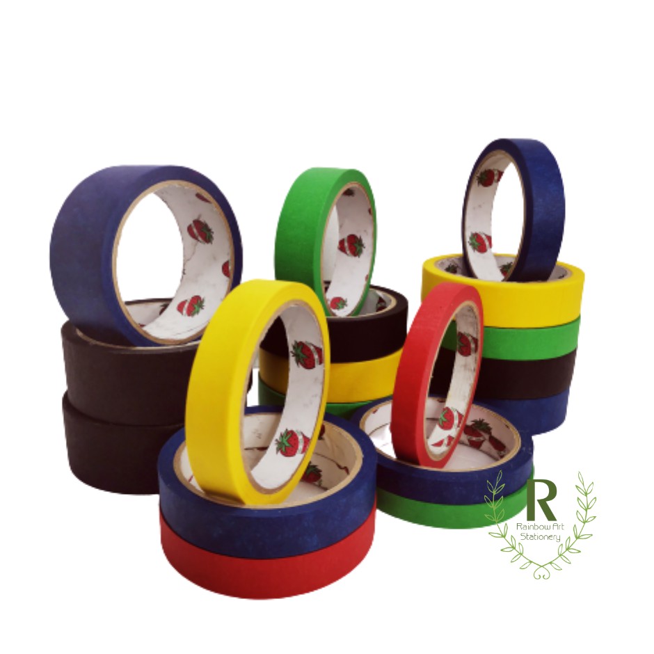 Buy Invisible Colorful Tape, 0.5 Inches X 90 Feet /roll Office Tape  Transparent Tape Refills, Clear Tape, Glossy Tape 8/16/32/40 Rolls Online  in India 