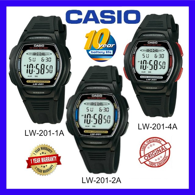 Casio lw201 discount