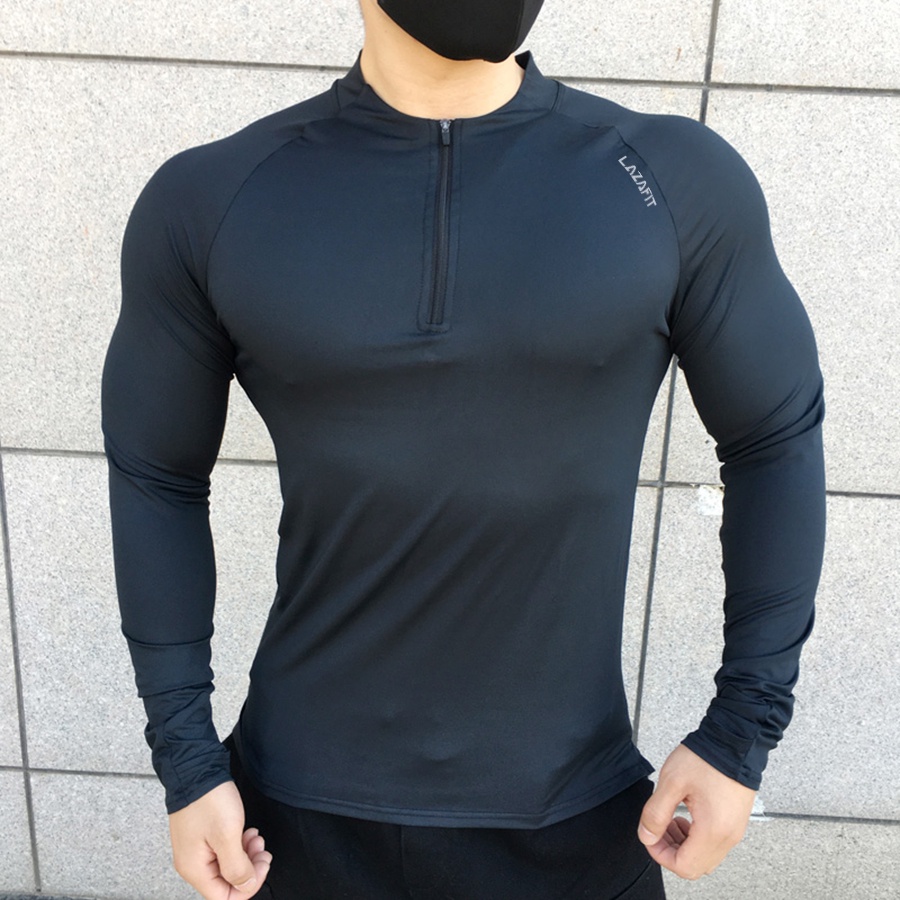 Mens Long Sleeve Shirt Thumb Holes