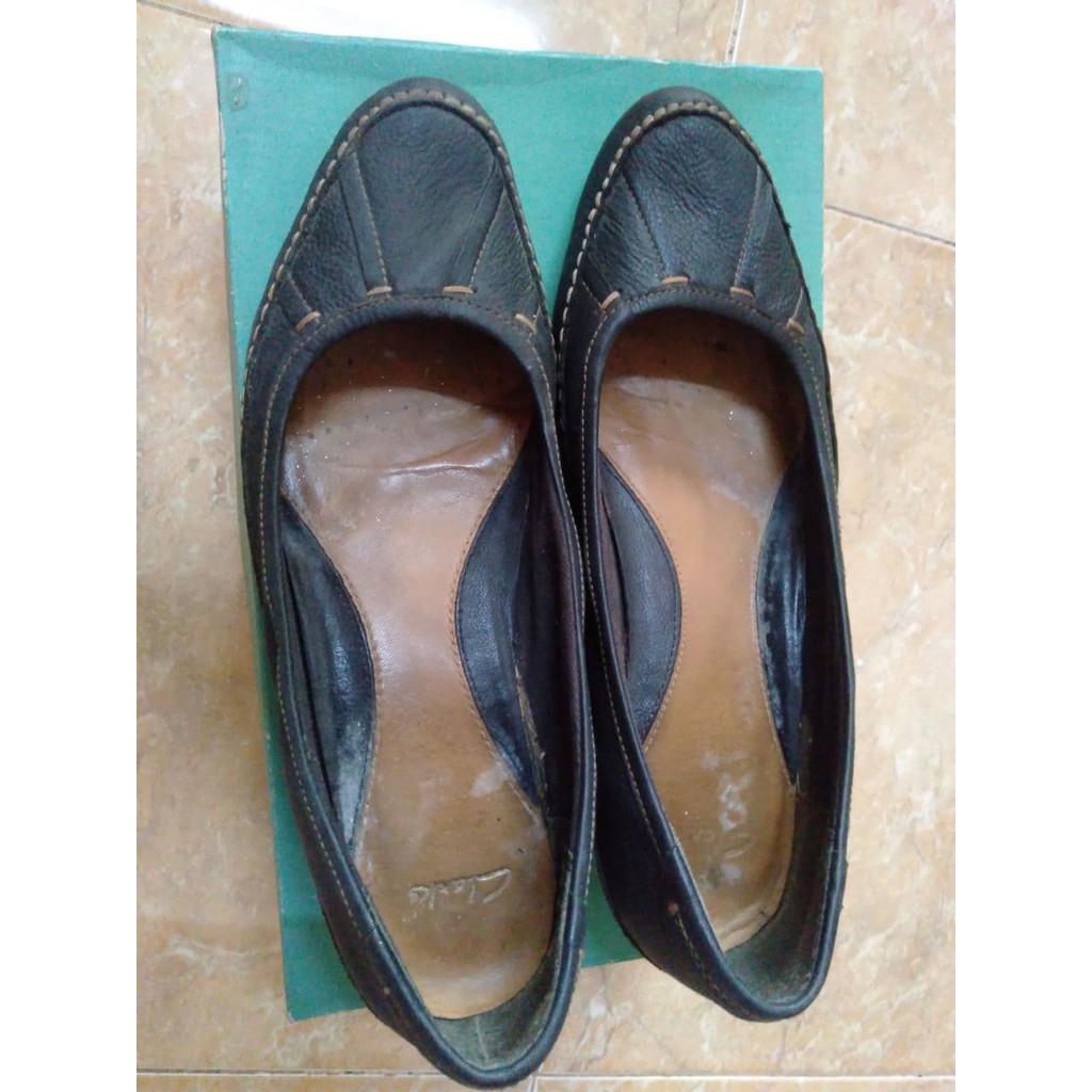 CLARKS women shoes USED kasut terpakai Shopee Malaysia