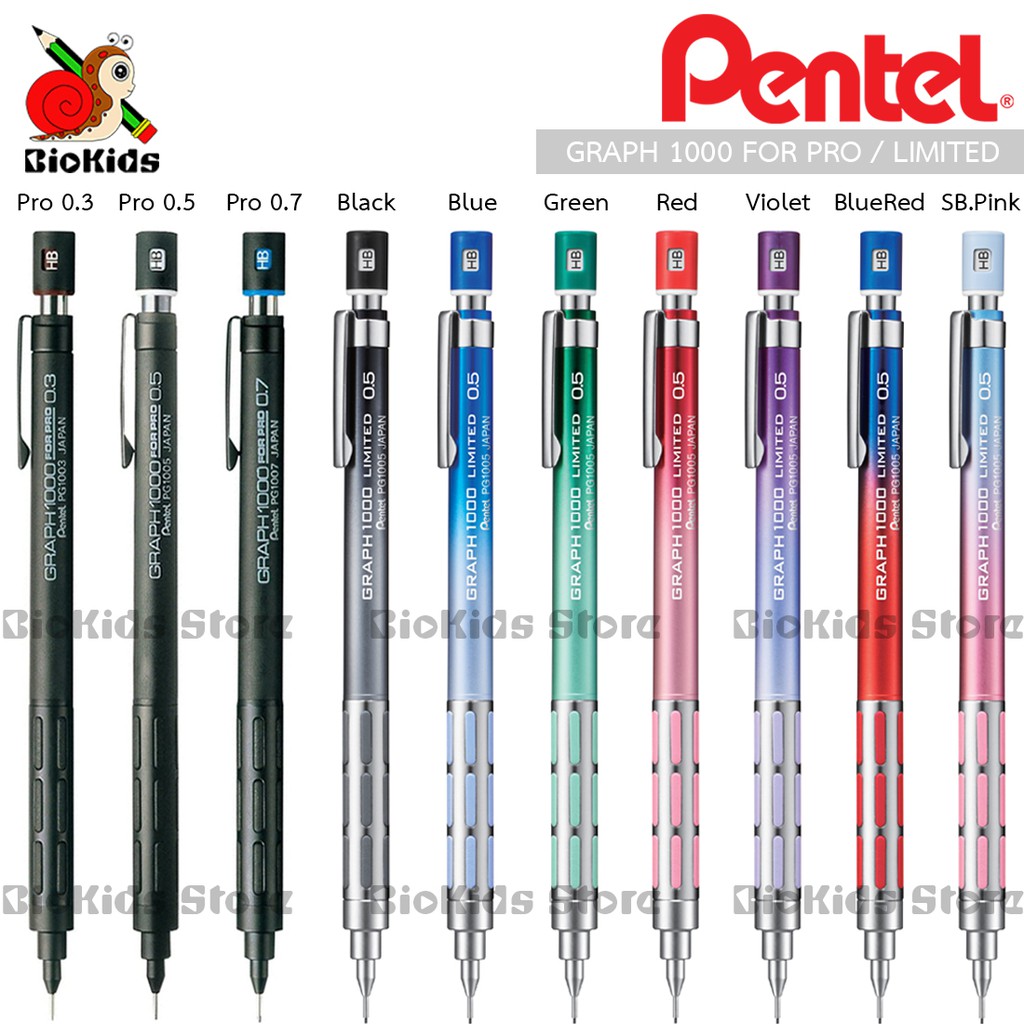 Pentel graph deals 1000