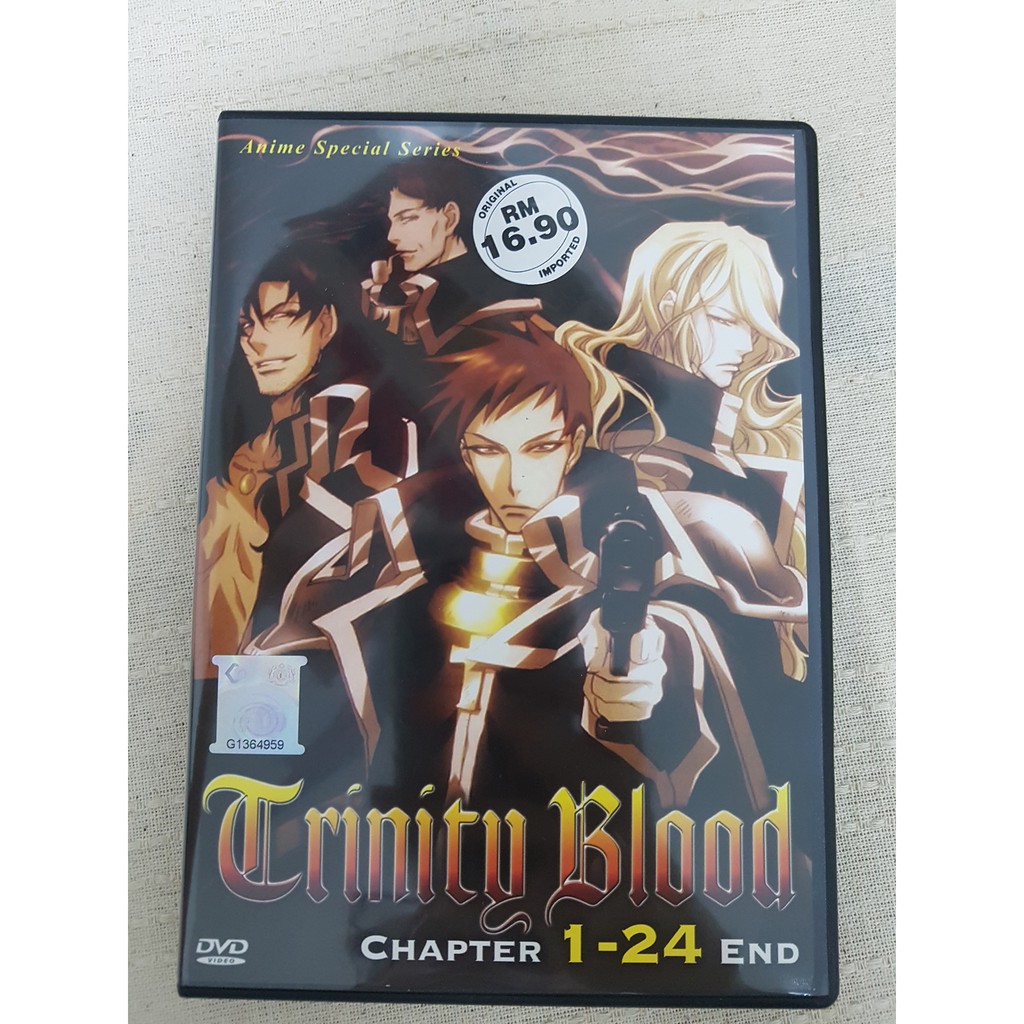 Trinity Blood - Japanese Anime - DVD - USED | Shopee Malaysia