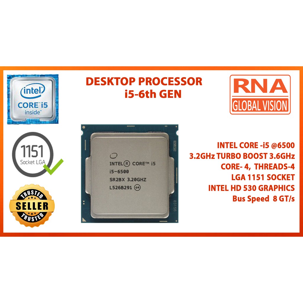 CPU Intel i5-6Gen 1151