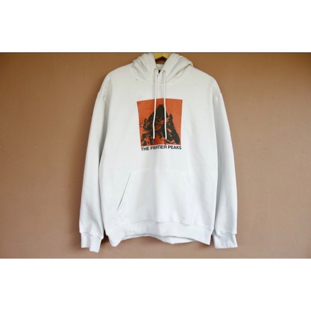 Hoodie H M The Frontier Peaks Size M Shopee Malaysia