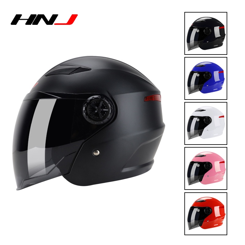 Hnj half best sale face helmet price