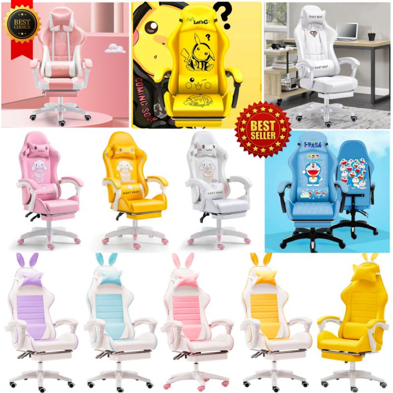 Pastel best sale gamer chair