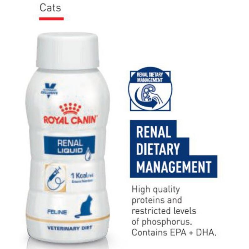 Clinicare feline 2024 liquid renal care