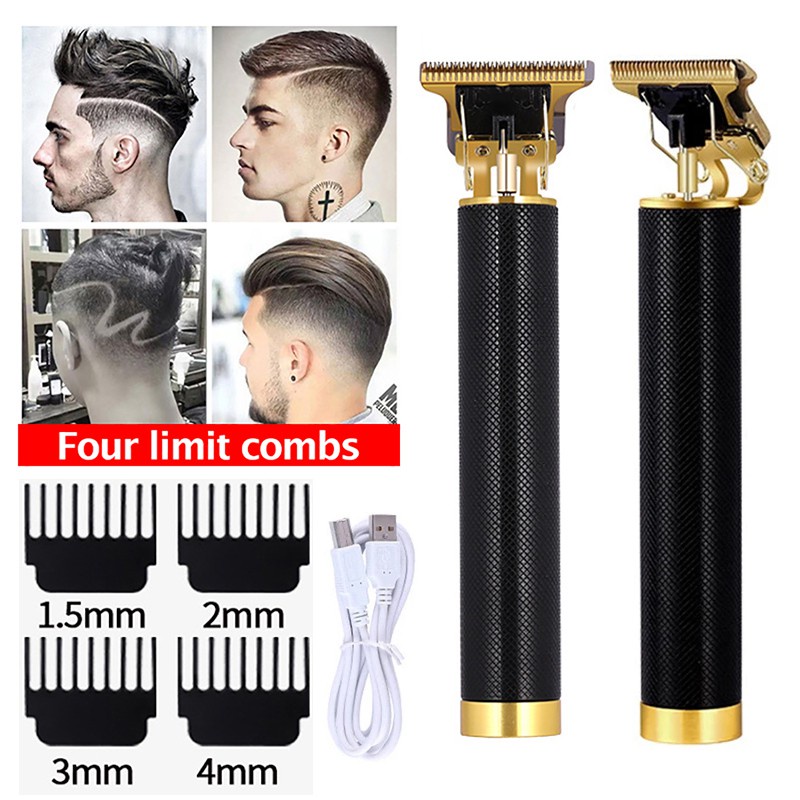 CRIVERS Hair Clippers for Men, 2PCS Professional Electric Hair Cutting Machine Kit Adjustable LCD Clippers Rechargeable Man Shaver Trimmer for Men